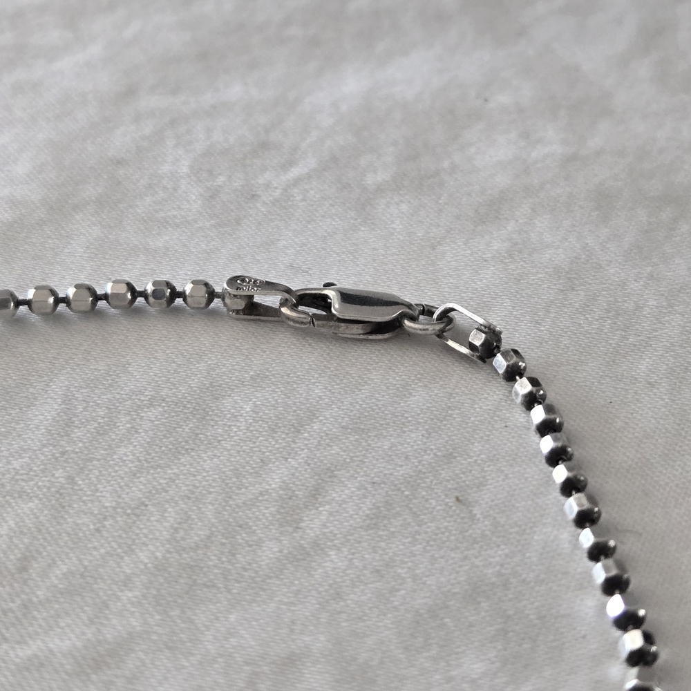 Milor Faceted Bead Bracelet - Silver - Picture 6 of 12